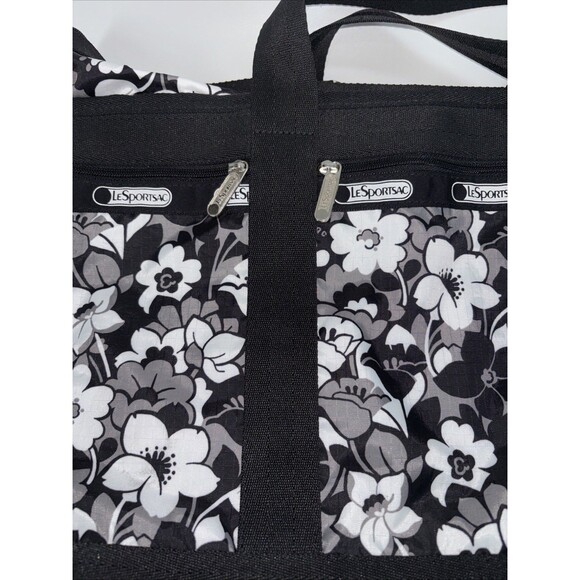 Lesportsac Shadow Blossom Medium Travel Tote - Picture 2 of 6